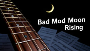 Bad Moon Rising ackord – enkla drag för nybörjare