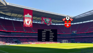 Liverpool FC mot Southampton FC laguppställning 23 sep 2025