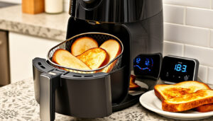 Rosta bröd i airfryer – guide med tid och temperatur